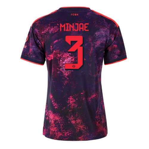 Bayern Munich Kim Min-jae #3 Maglia Gara Terza Repliche 2026-27 Donna Maniche Corte Bayern Munich Kim Min-jae #3 Maglia Gara Terza Repliche 2026-27 Donna Maniche Corte